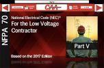 NEC Training for the Low Voltage Contractor - Chapters 8 & 9 1